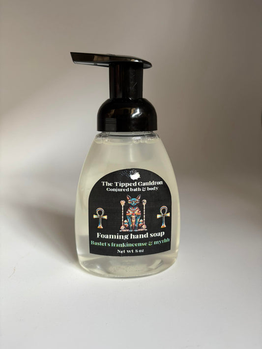 Bastet’s Frankincense & Myrrh Foaming Hand Soap