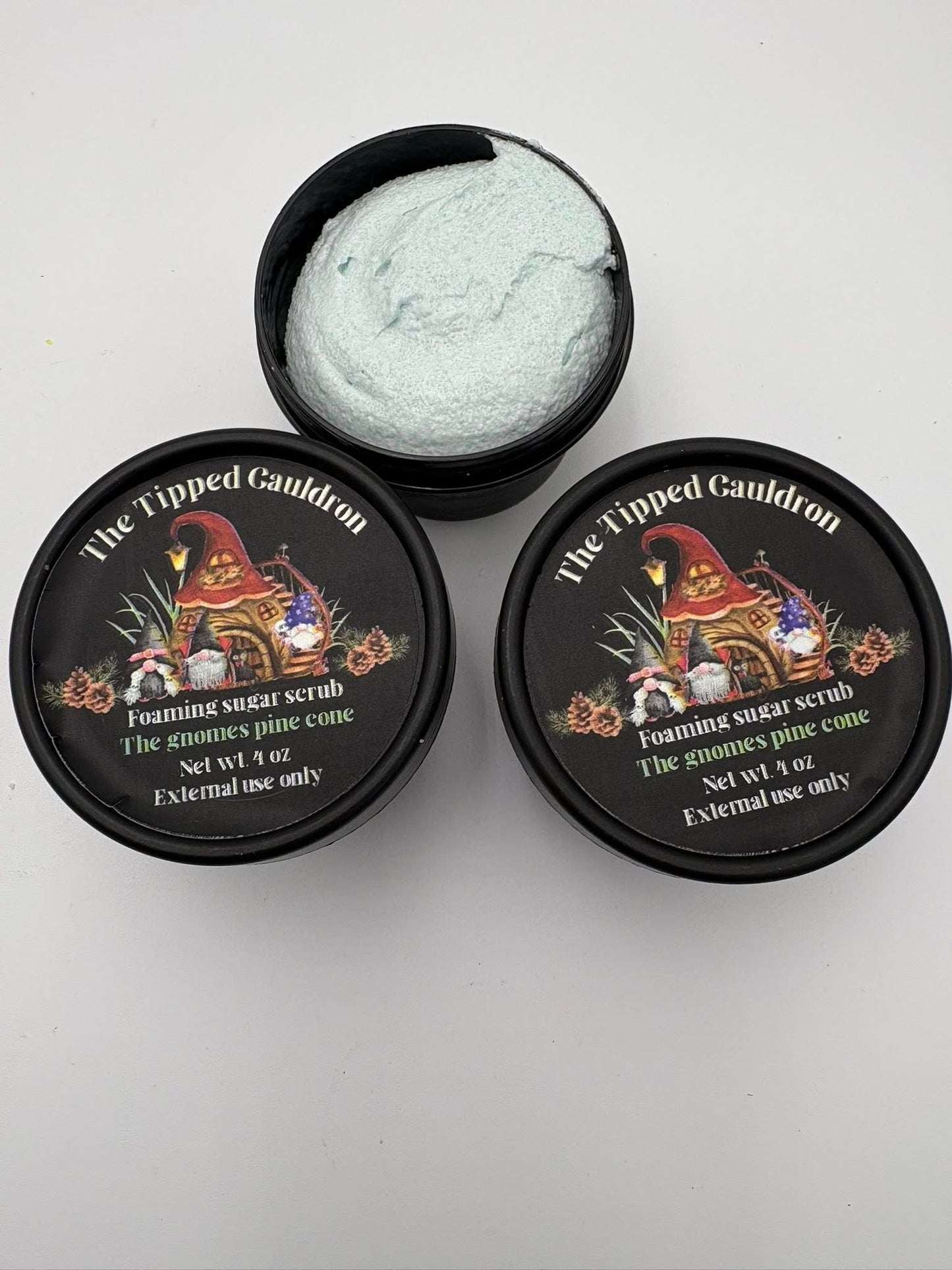 The Gnomes Pinecone Sugar Scrub