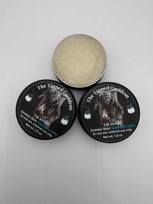 Lip scrub jelly salt water taffy